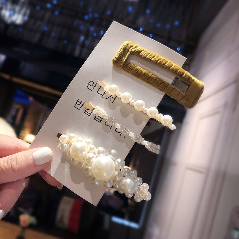 Fashion Pearls Hairclips for Women