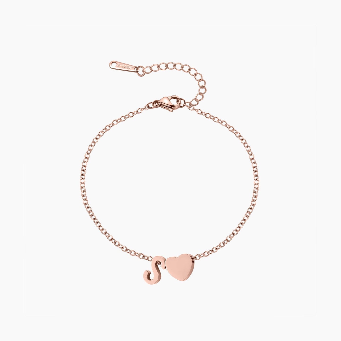 Heart Letter Bracelet