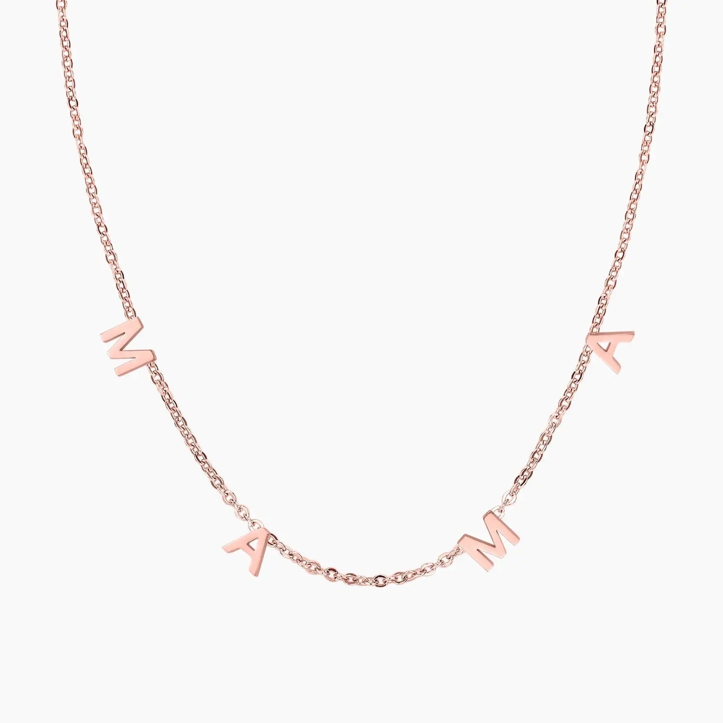 Custom Letter Necklace Dorado Fashion