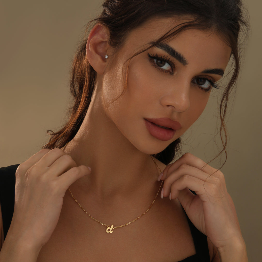 Small Letter Necklace