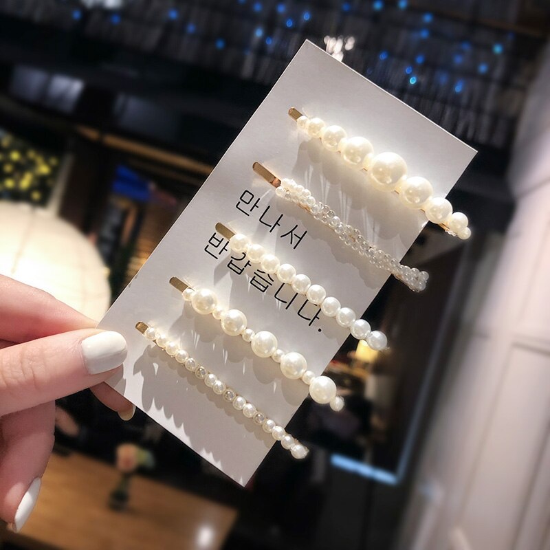 Fashion Pearls Hairclips for Women