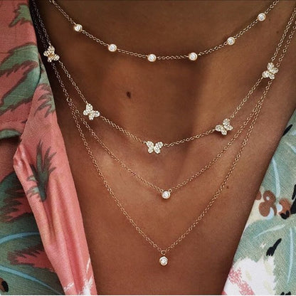 Women's Fashion Multilayer Necklaces
