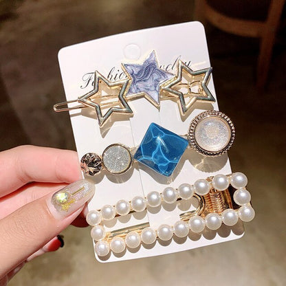 Fashion Pearls Hairclips for Women