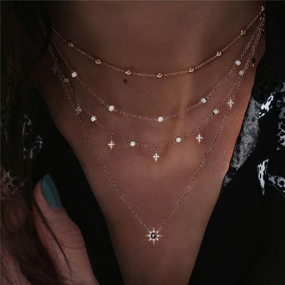 Women's Fashion Multilayer Necklaces