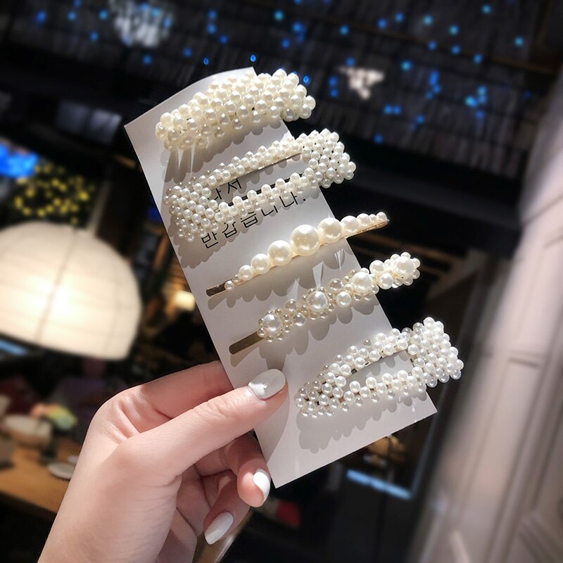 Fashion Pearls Hairclips for Women