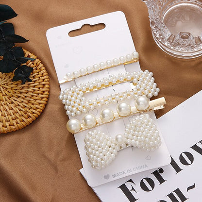 Fashion Pearls Hairclips for Women