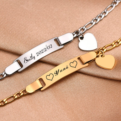 Personalized Baby Name Bracelet