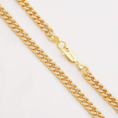 Iced Cuban Link Chain - 7mm