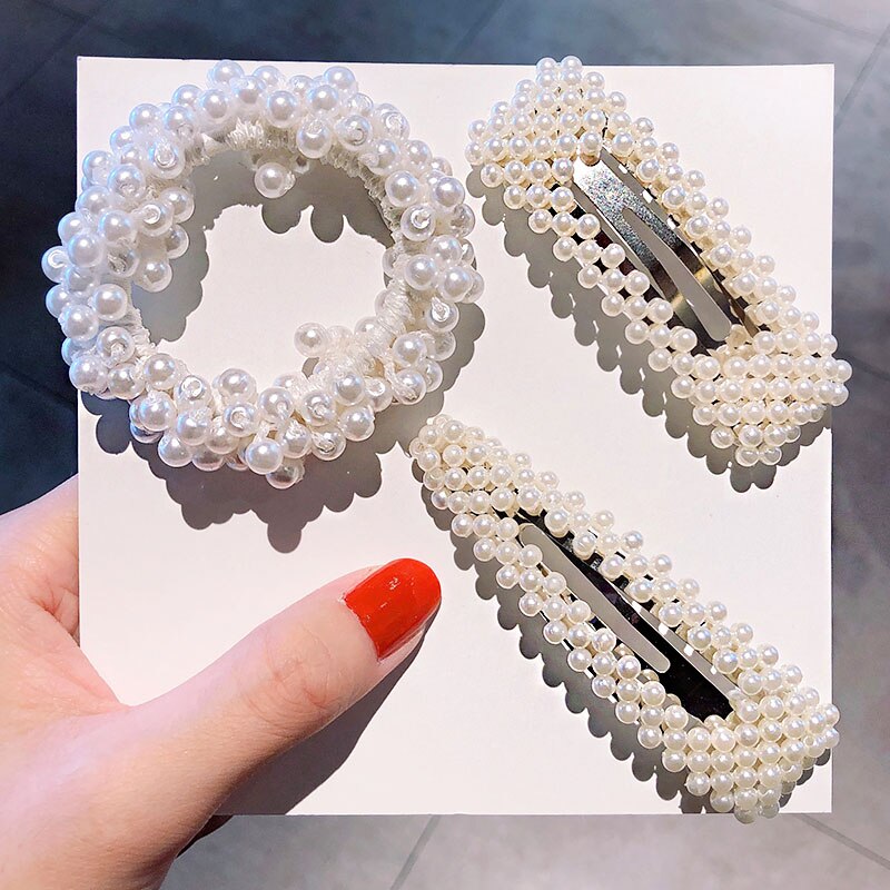 Fashion Pearls Hairclips for Women