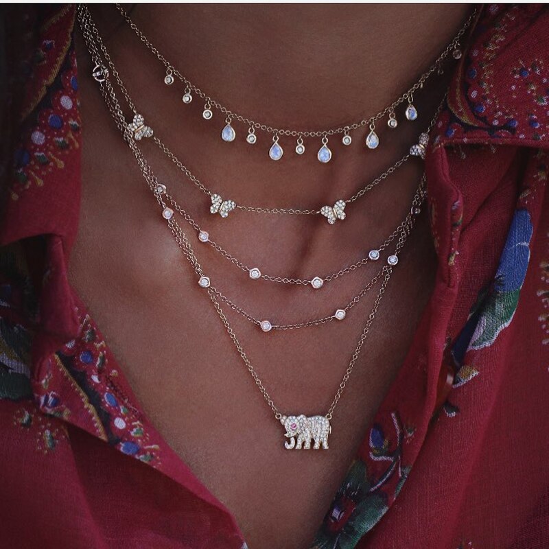 Women's Fashion Multilayer Necklaces