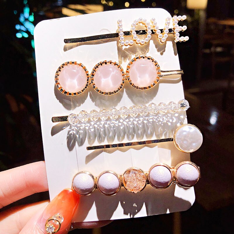 Fashion Pearls Hairclips for Women