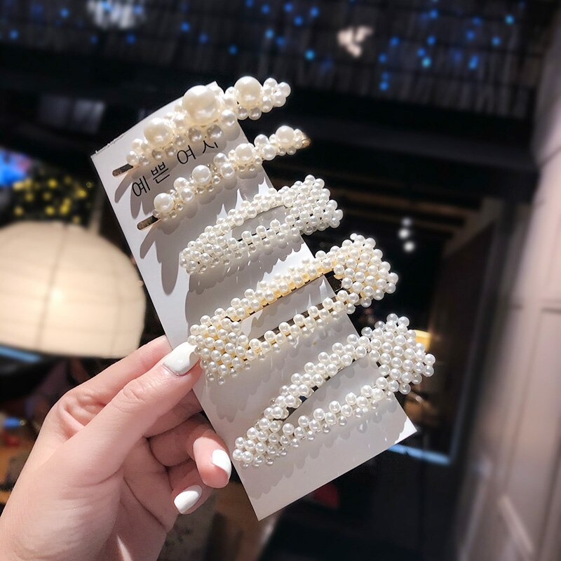 Fashion Pearls Hairclips for Women