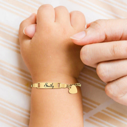 Personalized Baby Name Bracelet
