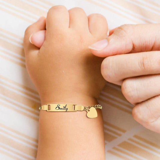 Personalized Baby Name Bracelet