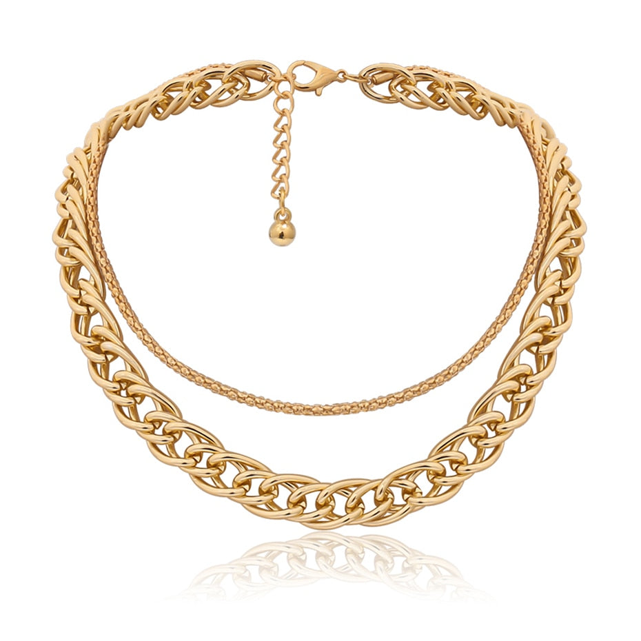 Women's Chain Stylized Necklace