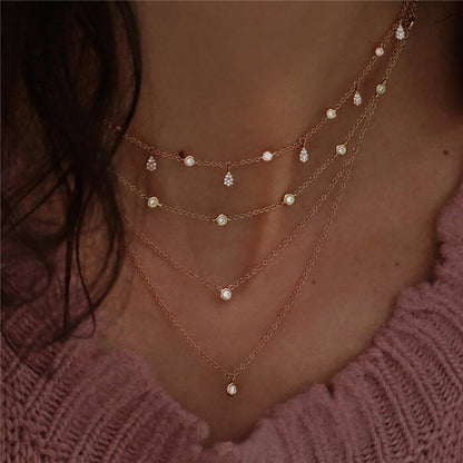 Women's Fashion Multilayer Necklaces