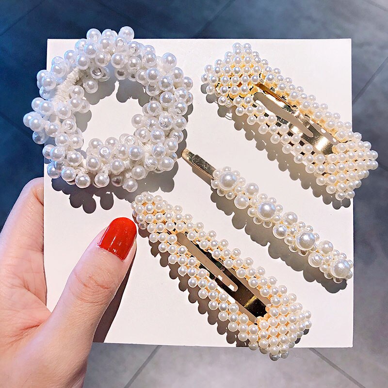 Fashion Pearls Hairclips for Women