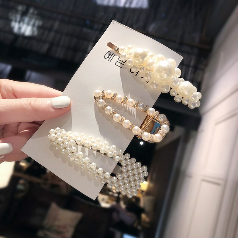 Fashion Pearls Hairclips for Women