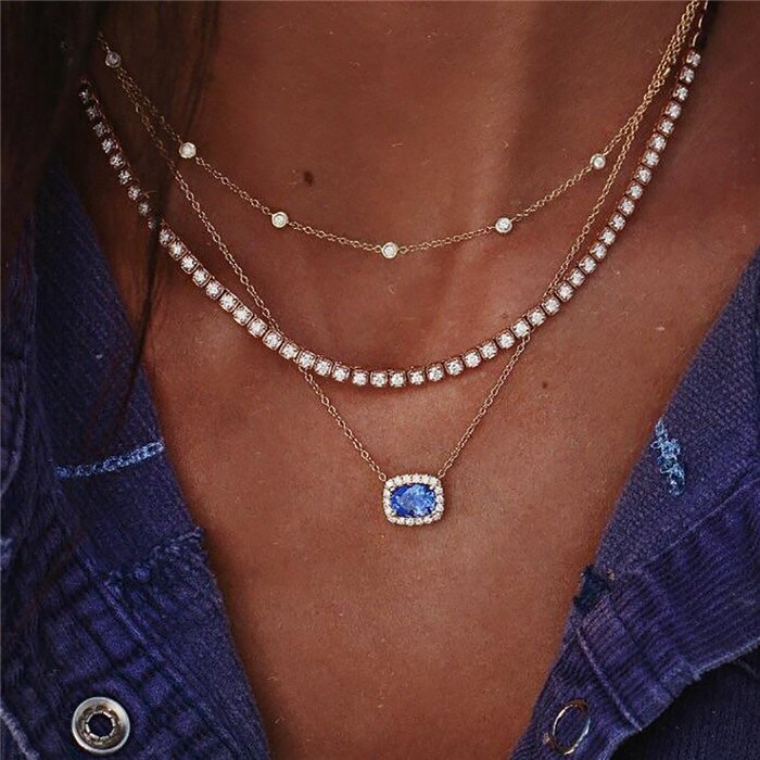 Women's Fashion Multilayer Necklaces