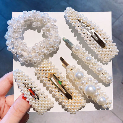 Fashion Pearls Hairclips for Women