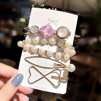 Fashion Pearls Hairclips for Women
