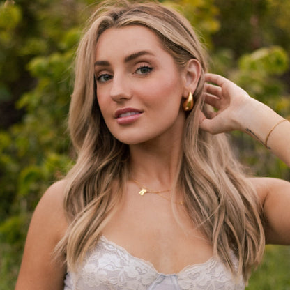 Drop Stud Earrings