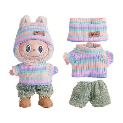 6.69inch Labubu Doll Clothes,Labubu Clothing,Labubu Accessories for Play & Display (No shoes & Doll)