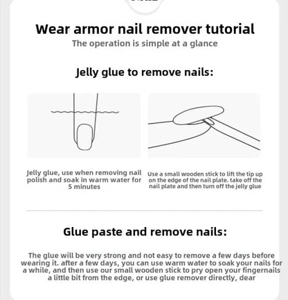 Stitch Cartoon Manicure Semi-Handmade Wearable Nails Simple Cute Anime Fake Nails Short Ladder Girls Jewelry Gift New Style