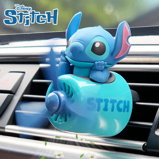 Disney Spider man Stitch Car Ornaments Decorations Air Freshener Diffuser Outlet Fragrance Cartoon Auto Accessorie Gifts