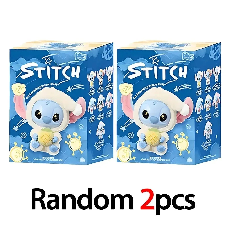 2025 Animals Party Series Blind Box Toys stitch Cute Mysterious Box Flocking Fluffy Dolls Decor Gift Bag Pendant Cute Toy