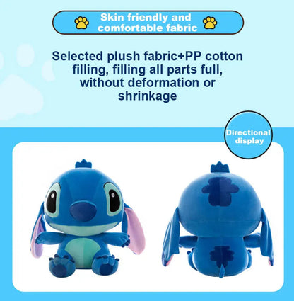 20-60cm Giant Size Lilo & Stitch Couple Models Cartoon Stuffed Plush Anime Plushs Toys Pendant Toy Pillow Kids Birthday Gift