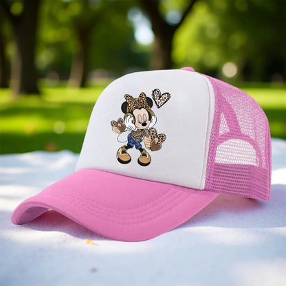 Stitch Baseball Cap For Boys And Girl, Adjustable Protection Unisex Casual Hip-Hop Print Mesh Sun Hat, Classic Cotton Peaked Hat