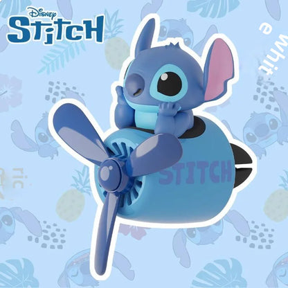 Disney Spider man Stitch Car Ornaments Decorations Air Freshener Diffuser Outlet Fragrance Cartoon Auto Accessorie Gifts