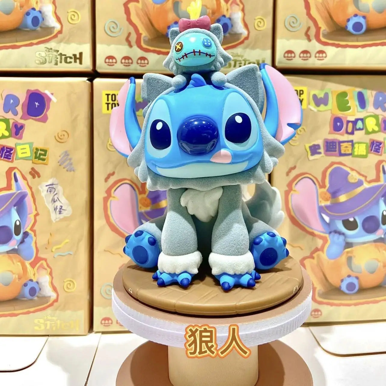 2025 New Stitch Blind Box Disney Stiezy Funny Diary Series Mysteries Guss Bag Anime Figure Model Decoration Collection Toys Gift