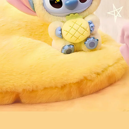 Stitch Eat Something Before Sleep Series Blind Box Plush Vinyl Toys Cute Doll Replica Mystery Box Bag Pendant Decor Gift