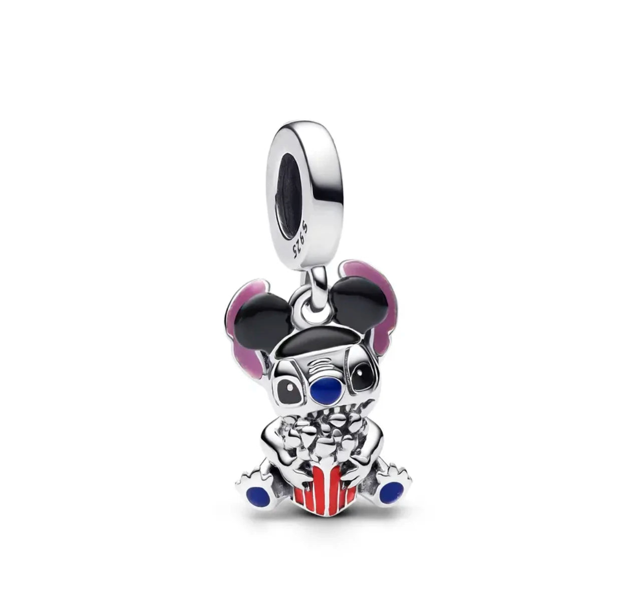 100th Anniversary 925% Sterling Silver Minnie Mouse Stitch Dumbo Lion King Charm Beads Fit Original Bracelet Women's Jewellery
