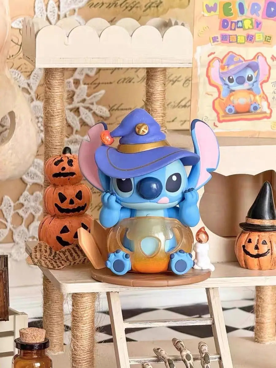 2025 New Stitch Blind Box Disney Stiezy Funny Diary Series Mysteries Guss Bag Anime Figure Model Decoration Collection Toys Gift