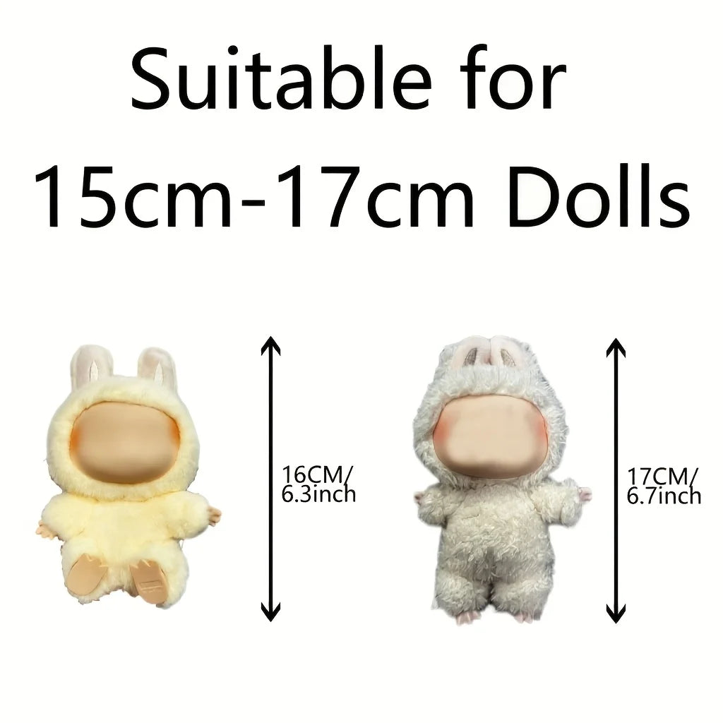 6.69inch Labubu Doll Clothes,Labubu Clothing,Labubu Accessories for Play & Display (No shoes & Doll)