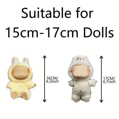 6.69inch Labubu Doll Clothes,Labubu Clothing,Labubu Accessories for Play & Display (No shoes & Doll)