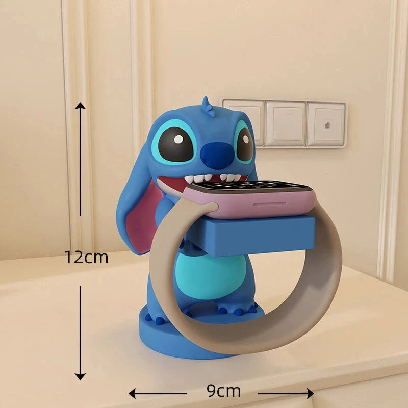 Stitch Creative Is Suitable For Mobile Phone Chargers Watch Stands Sub Bases Home Desktop Ornaments Decorations