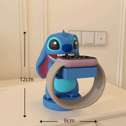 Stitch Creative Is Suitable For Mobile Phone Chargers Watch Stands Sub Bases Home Desktop Ornaments Decorations