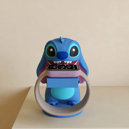 Stitch Creative Is Suitable For Mobile Phone Chargers Watch Stands Sub Bases Home Desktop Ornaments Decorations