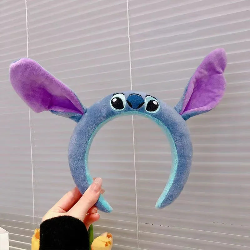 Stitch Headband Cartoon Anime Stitch Soft Fashion Woman Head Band Hair Bands Head Hoop Hair Accessories Girls Gifts