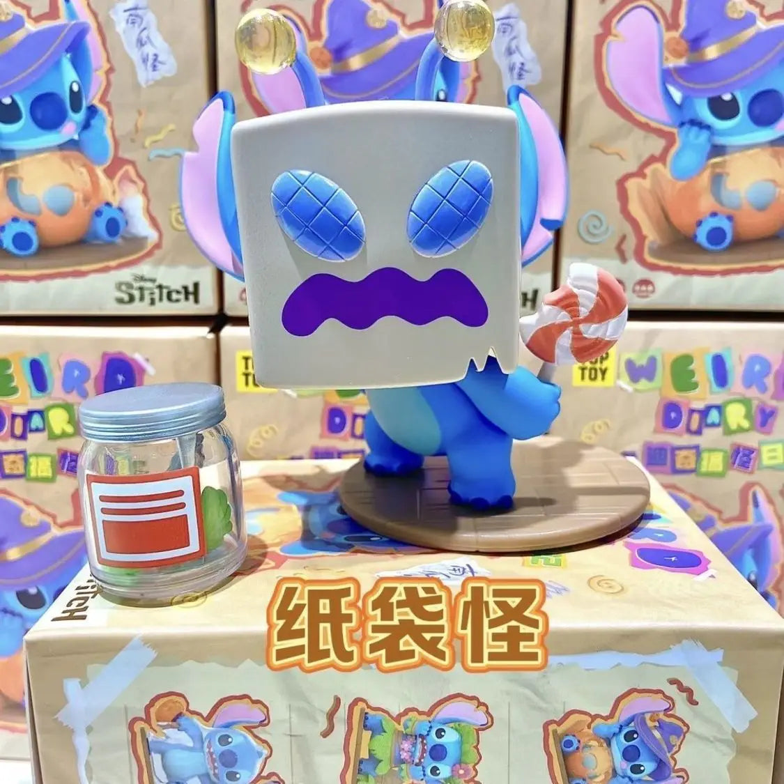 2025 New Stitch Blind Box Disney Stiezy Funny Diary Series Mysteries Guss Bag Anime Figure Model Decoration Collection Toys Gift