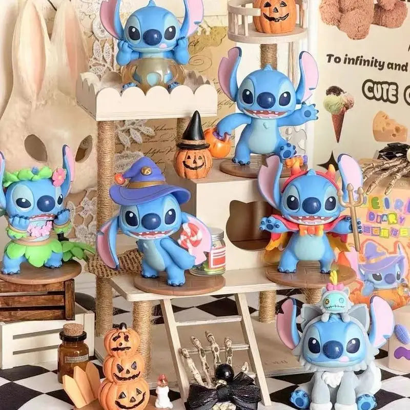 2025 New Stitch Blind Box Disney Stiezy Funny Diary Series Mysteries Guss Bag Anime Figure Model Decoration Collection Toys Gift