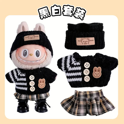 6.69inch Labubu Doll Clothes,Labubu Clothing,Labubu Accessories for Play & Display (No shoes & Doll)