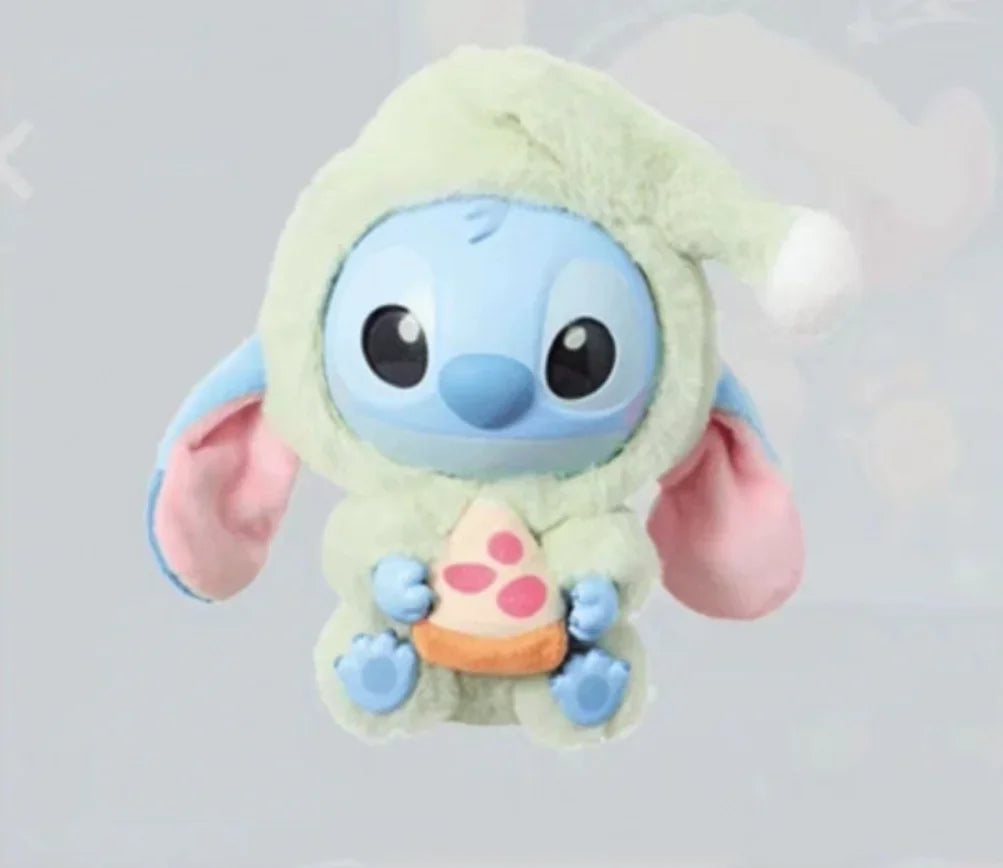HOT sale!! Stitch Blind Box Bag Eat Some Thing Before Sleep Series Vinyl Pendant Cute Doll Mystery Box Fluffy Doll Surprise Gift
