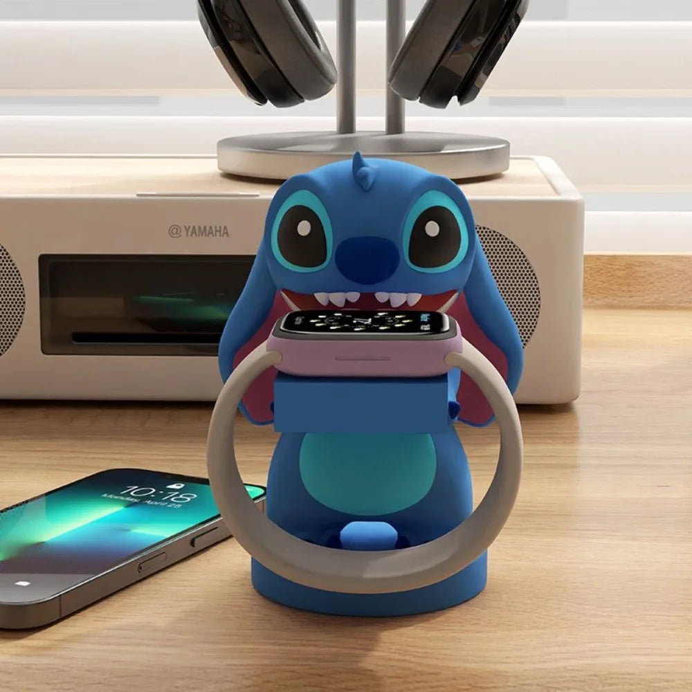 Stitch Creative Is Suitable For Mobile Phone Chargers Watch Stands Sub Bases Home Desktop Ornaments Decorations