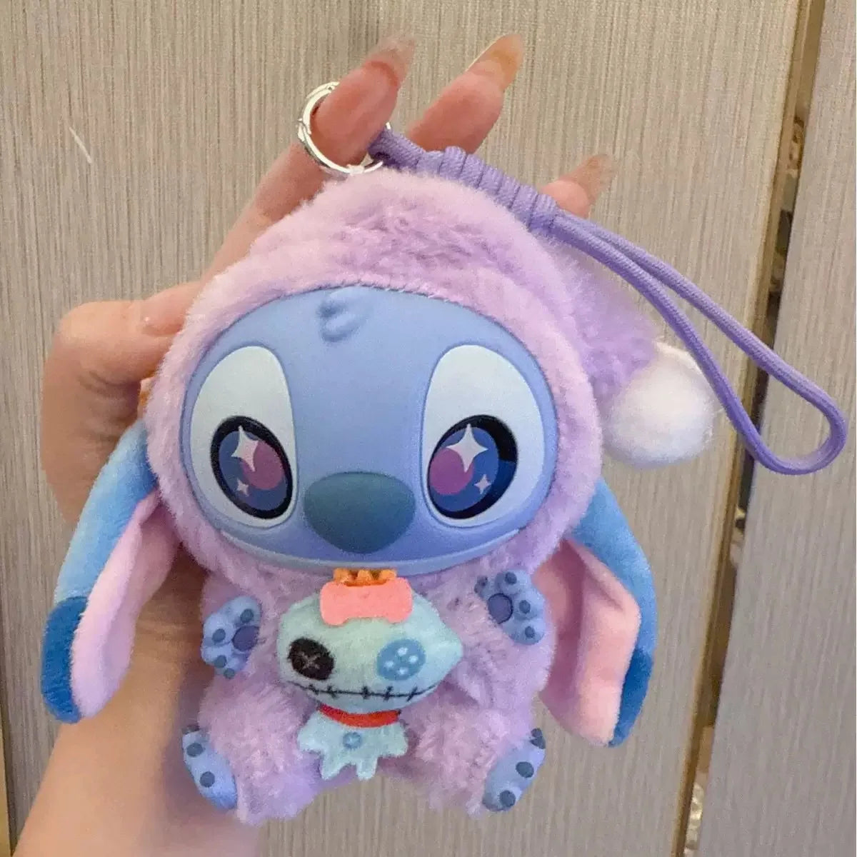 NEW Toy! kawaii Stitch Blind Box Bag Eat Some Thing Before Sleep Series Vinyl Pendant Cute Doll Mystery Box Fluffy Doll Adult Gi