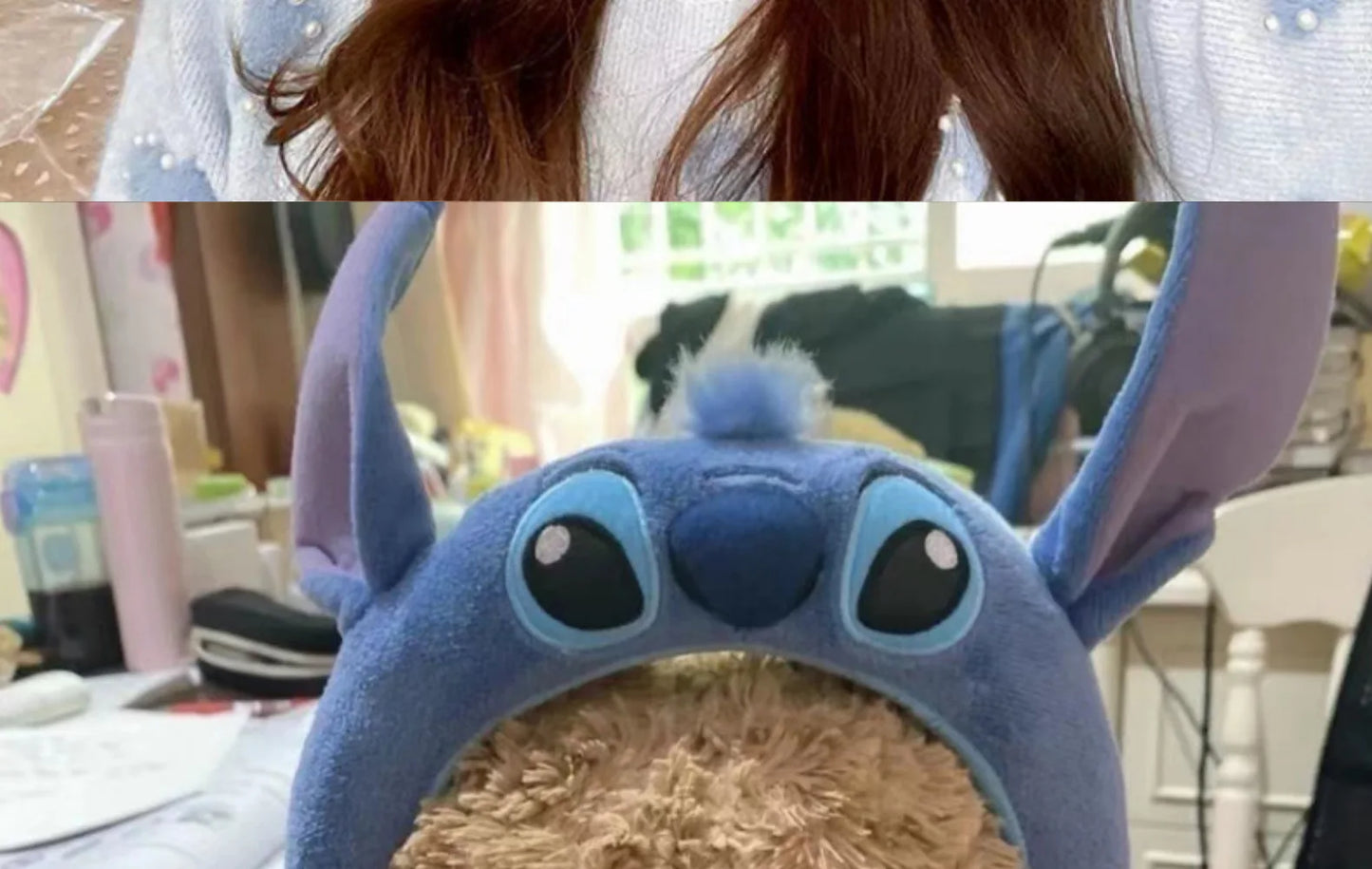 Stitch Headband Cartoon Anime Stitch Soft Fashion Woman Head Band Hair Bands Head Hoop Hair Accessories Girls Gifts